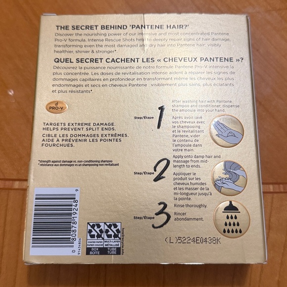 Pantene Miracle Rescue Intense Rescue Shots - Picture 2 of 6